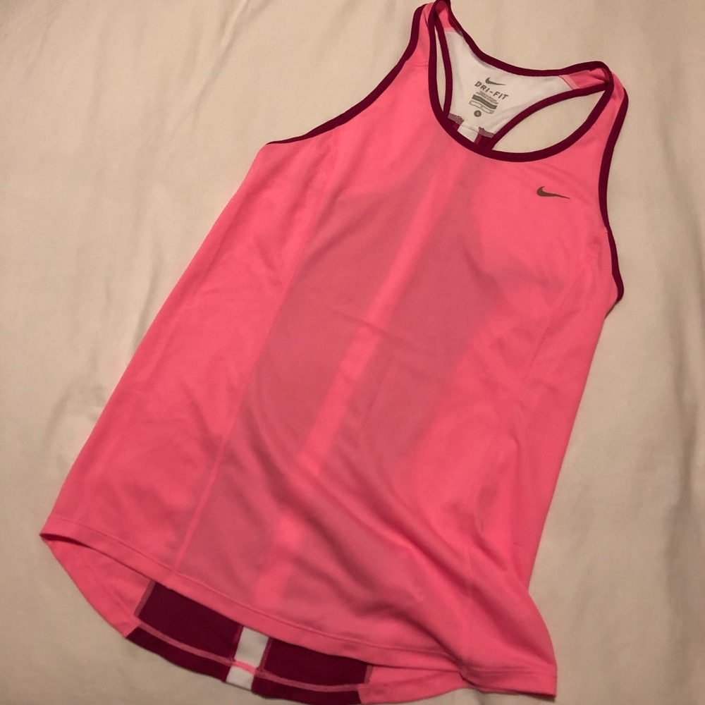 Pink Nike Dri Fit Tank